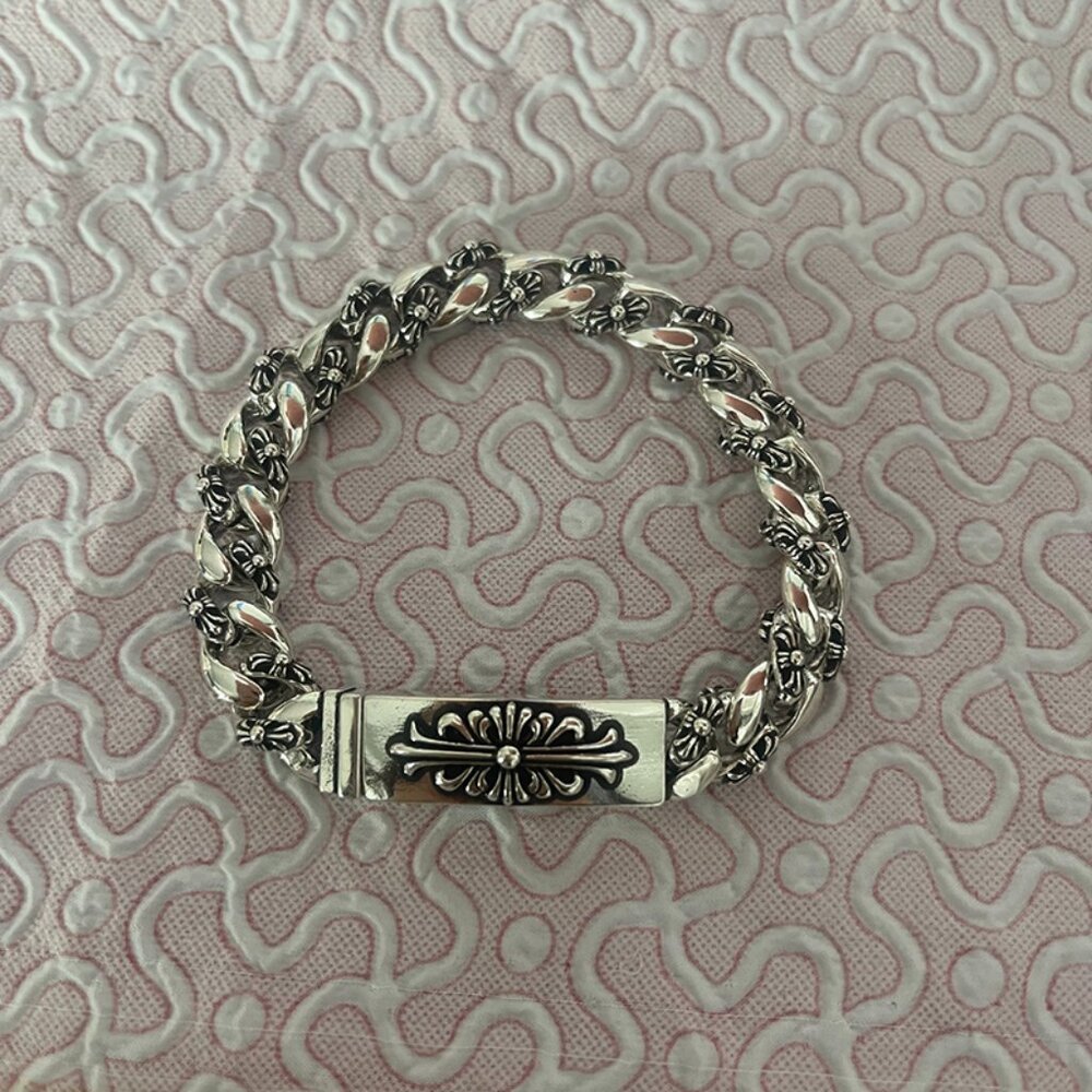 Chrome Hearts Floral Cuban Bracelet